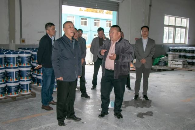 簡訊｜城陽區海洋發展局領導蒞臨我司（琴島貝殼粉）考察指導工作